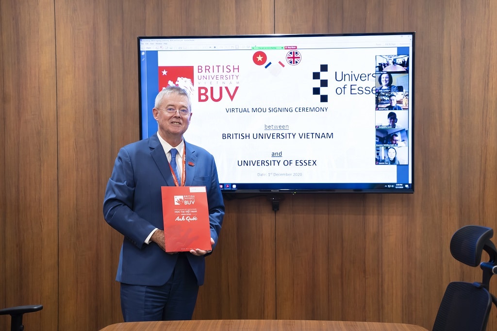 Trường Đại học Anh Quốc Việt Nam (BUV) ký biên bản ghi nhớ hợp tác với trường Đại học Essex – top 20 thế giới (theo bảng xếp hạng THE)