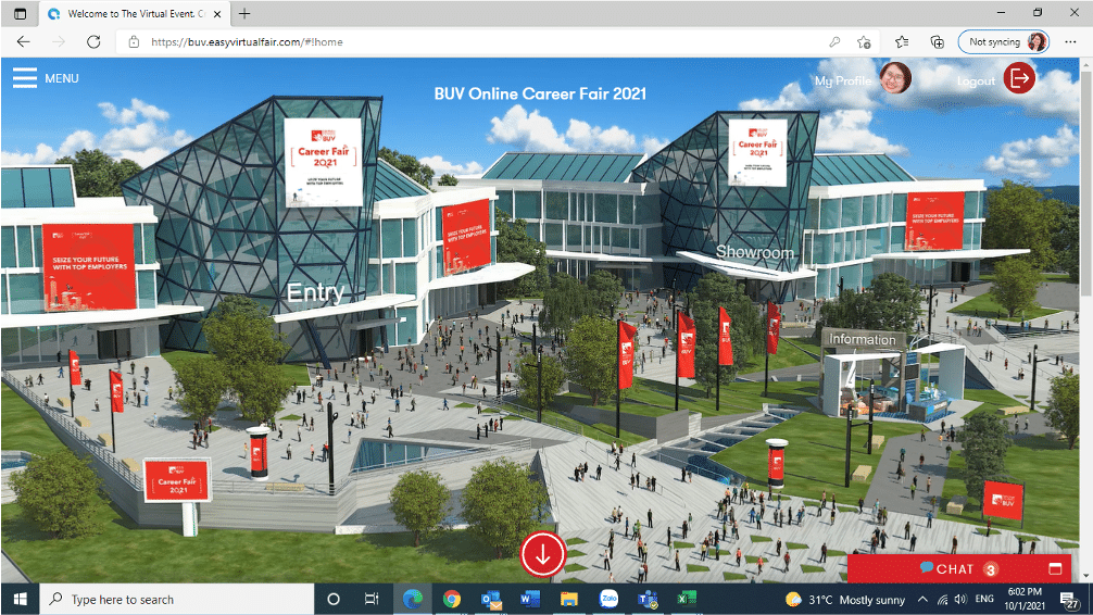 BUV Online Career Fair 2021: Connecting and expanding career opportunities for BUV students