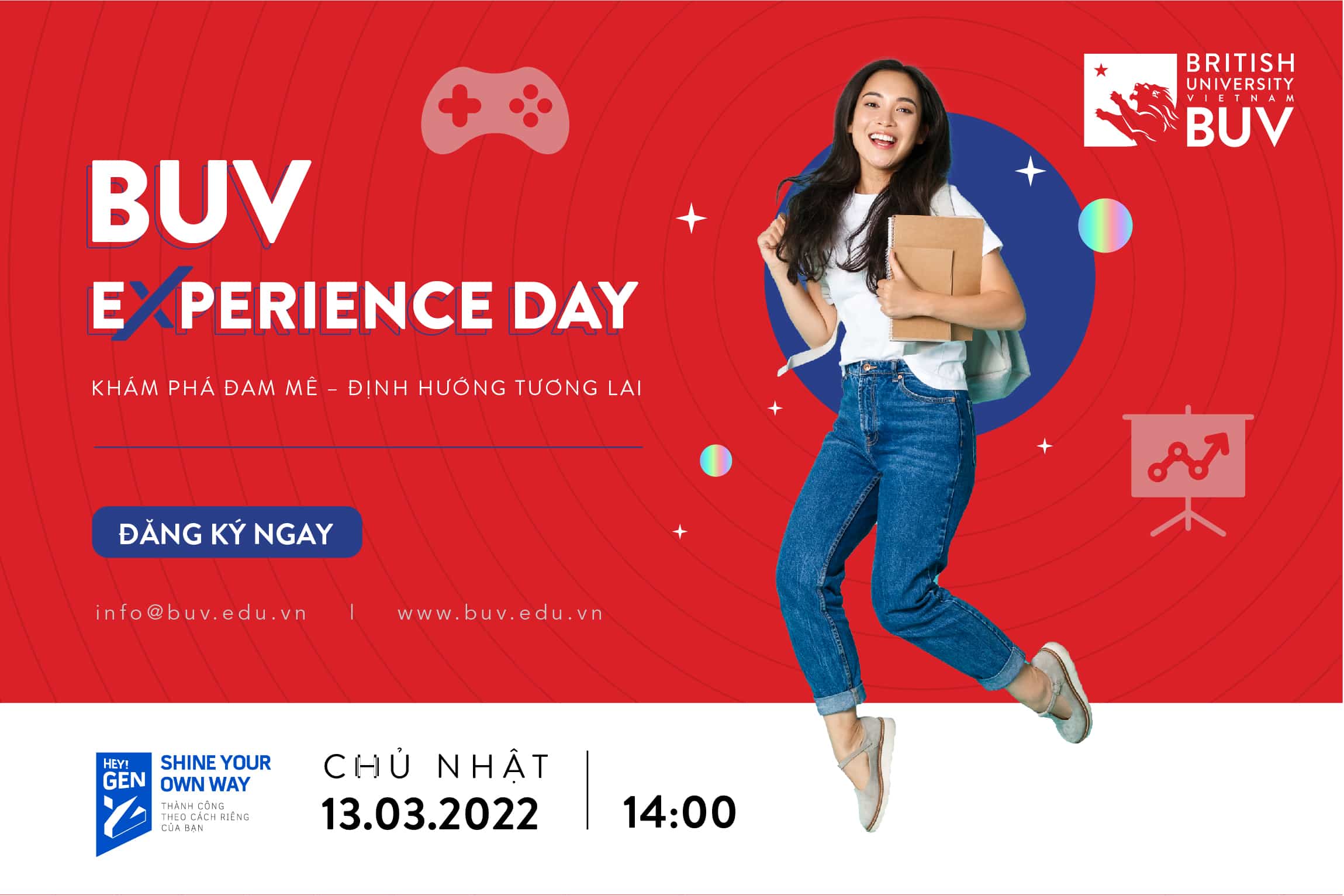 Sự kiện trải nghiệm BUV Experience Day