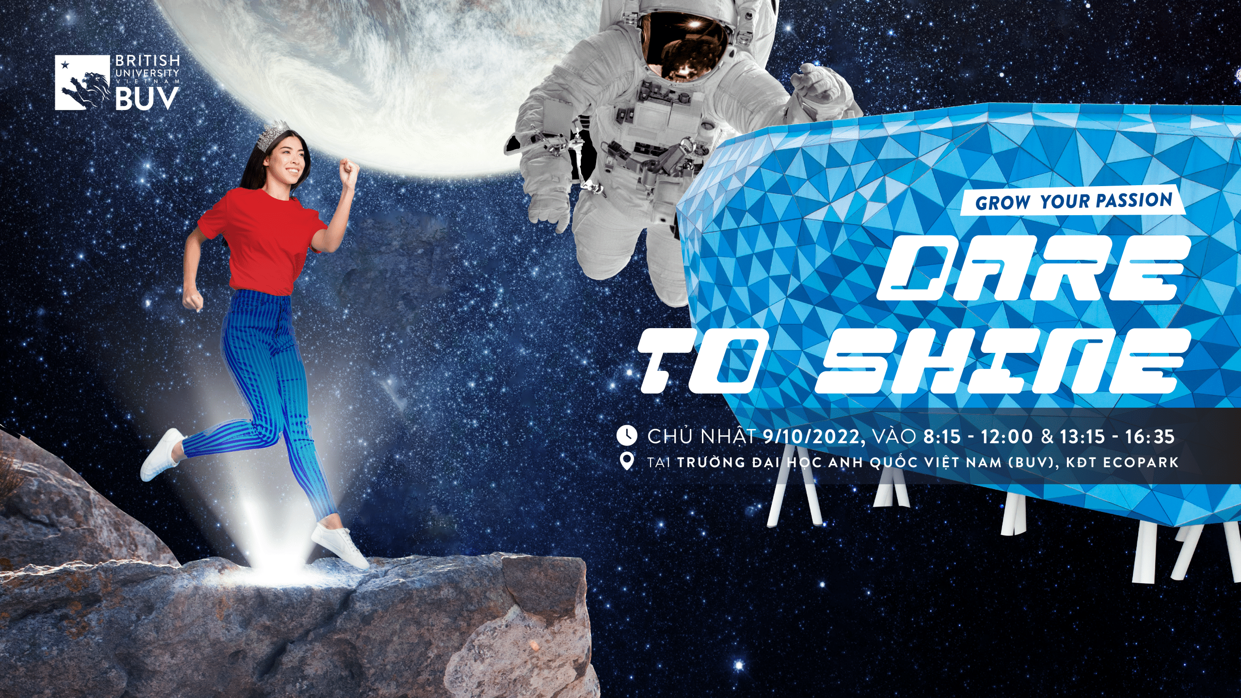 NGÀY HỘI BUV OPEN DAY – Sống đúng đam mê, tự tin toả sáng