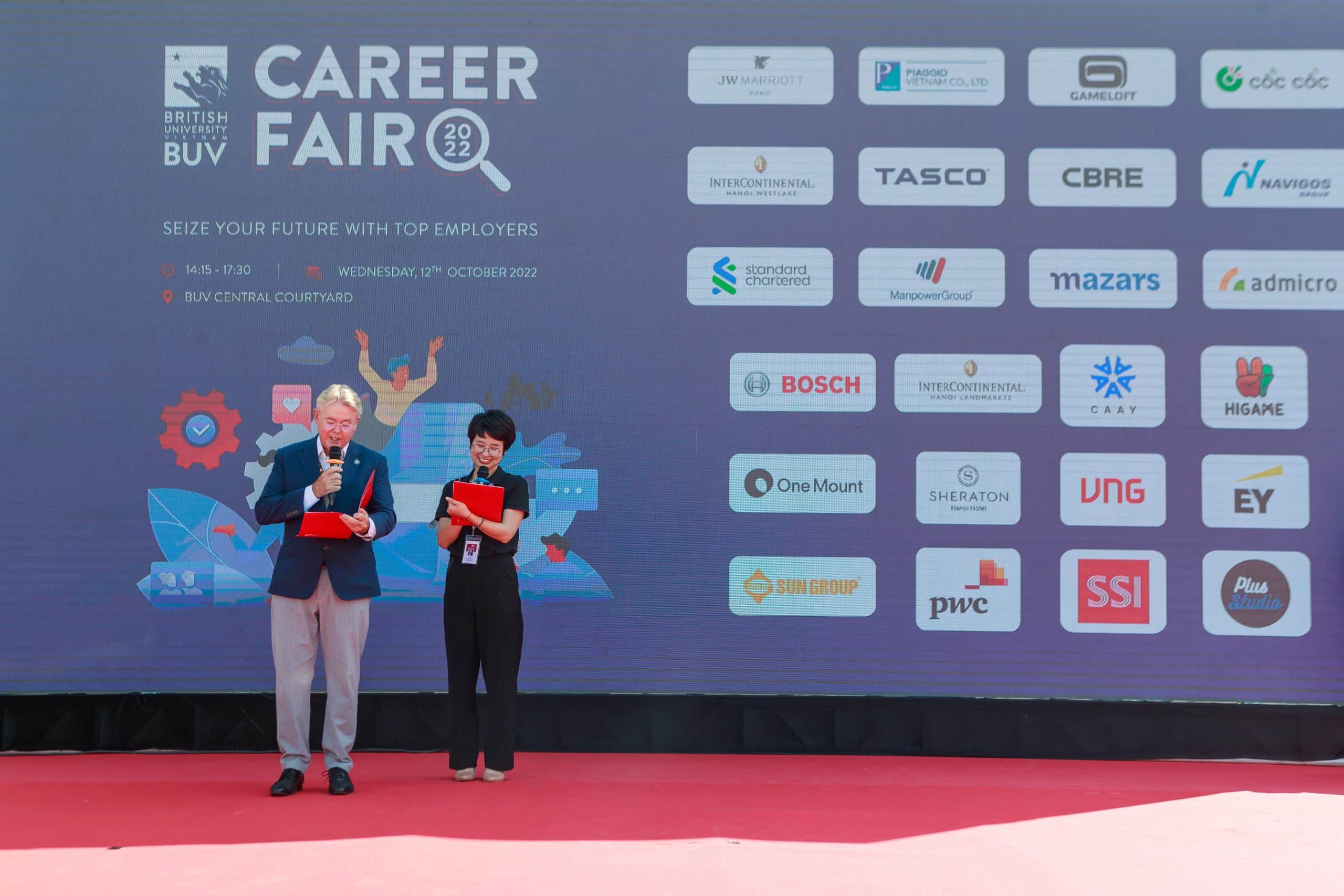 BUV Career Fair 2022: Nắm bắt cơ hội làm việc tại các tập đoàn danh tiếng Trong nước và Quốc tế