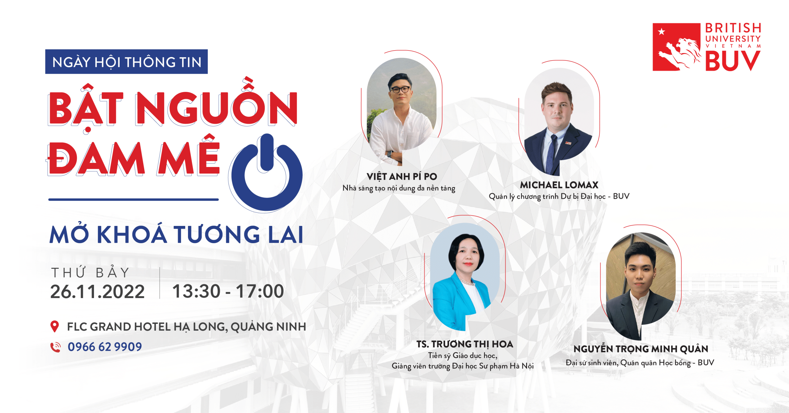 NGÀY HỘI THÔNG TIN: BẬT NGUỒN ĐAM MÊ – MỞ KHOÁ TƯƠNG LAI