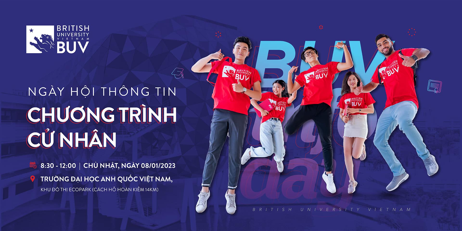 BUV MINI INFO DAY: DẪN ĐẦU TRONG CUỘC ĐUA VÀO TRƯỜNG ĐẠI HỌC