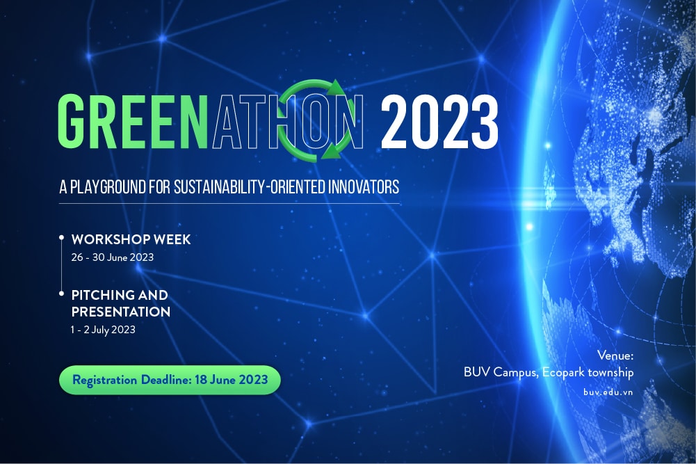 BUV OFFICIALLY LAUNCHED GREENATHON – NONSTOP 48 HOURS FOR SUSTAINABLE BUSINESS IDEAS