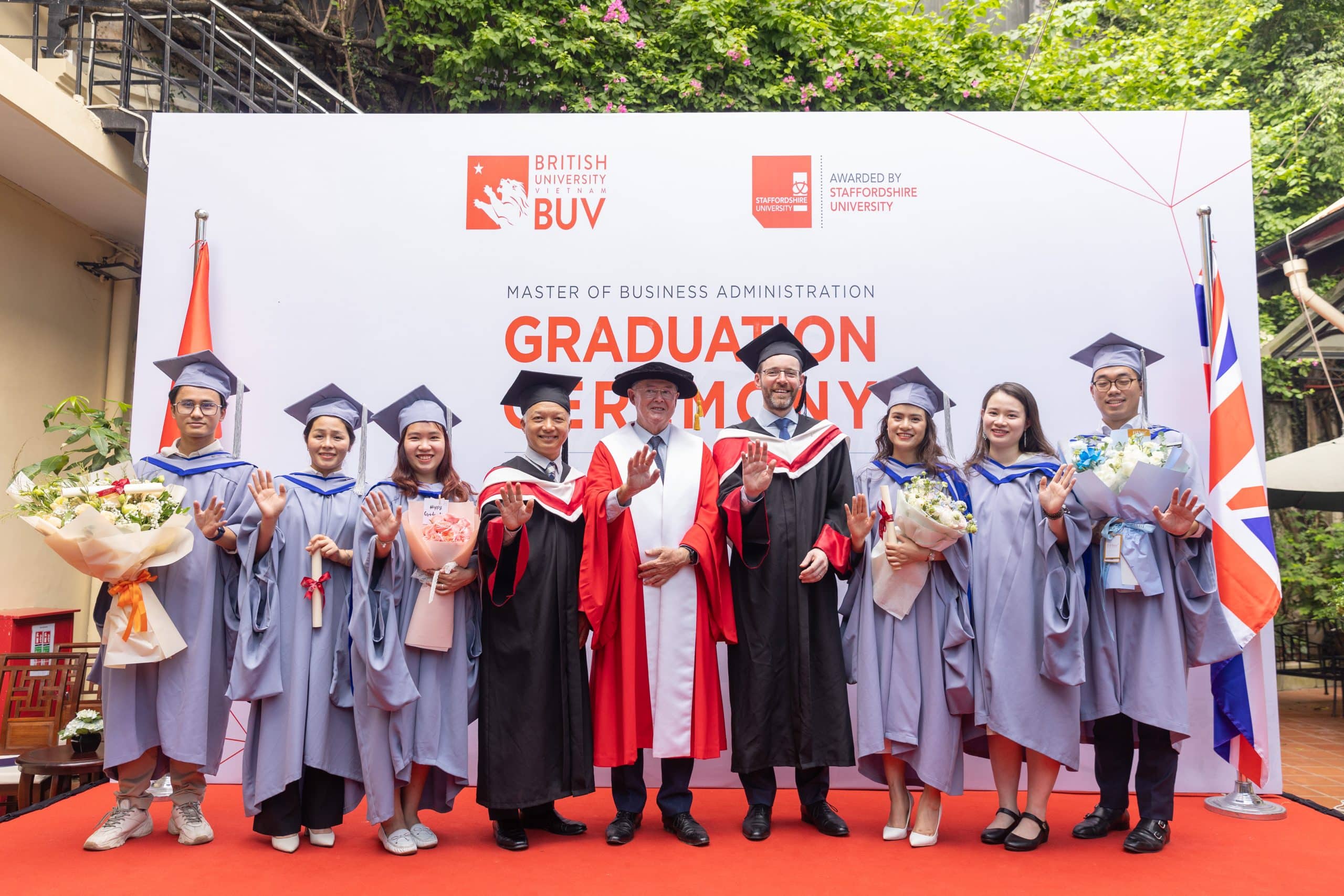 Graduation Ceremony of Master of Business Administration (MBA) programme at BUV, Class of 2023