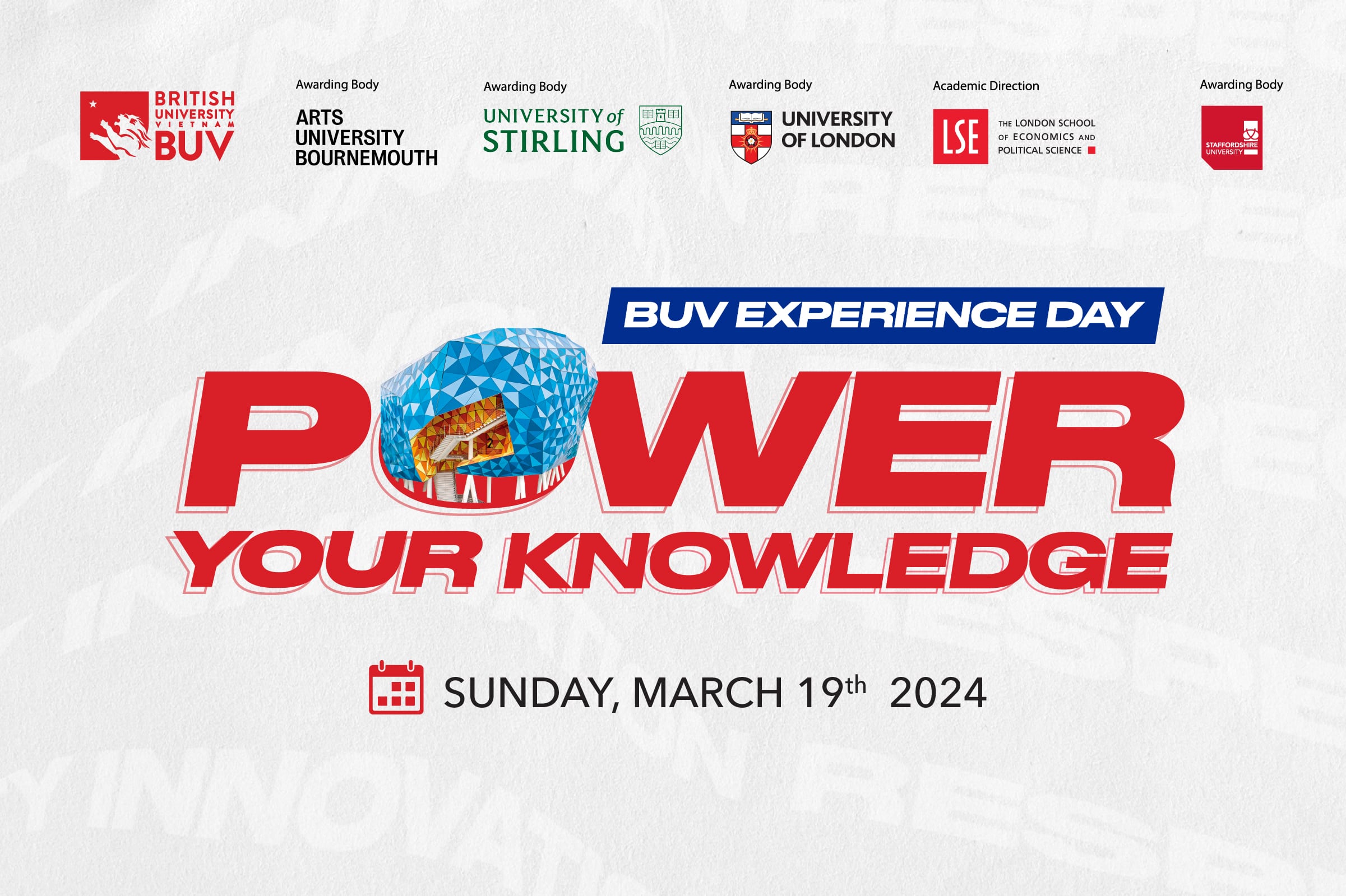 BUV Experience Day 2024 – Power your knowledge